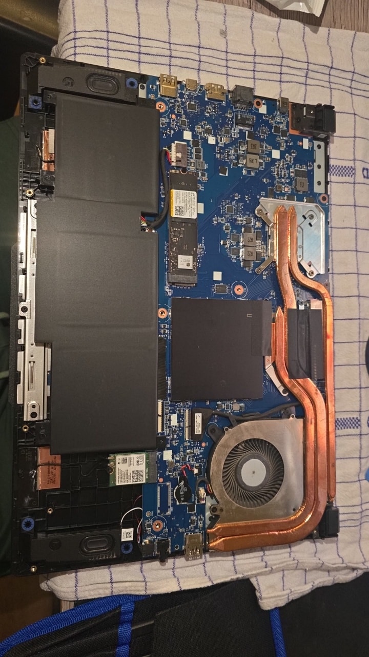 MSI laptop opgradering